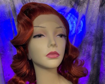 Auburn Femme Fatale Lace Front Wig