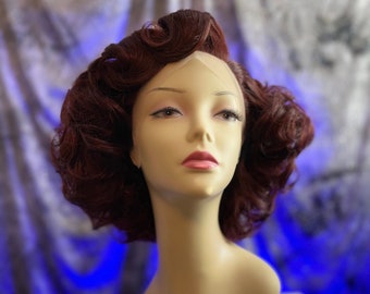 1950's Dark Auburn Bombshell