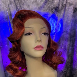 Auburn Femme Fatale Lace Front Wig
