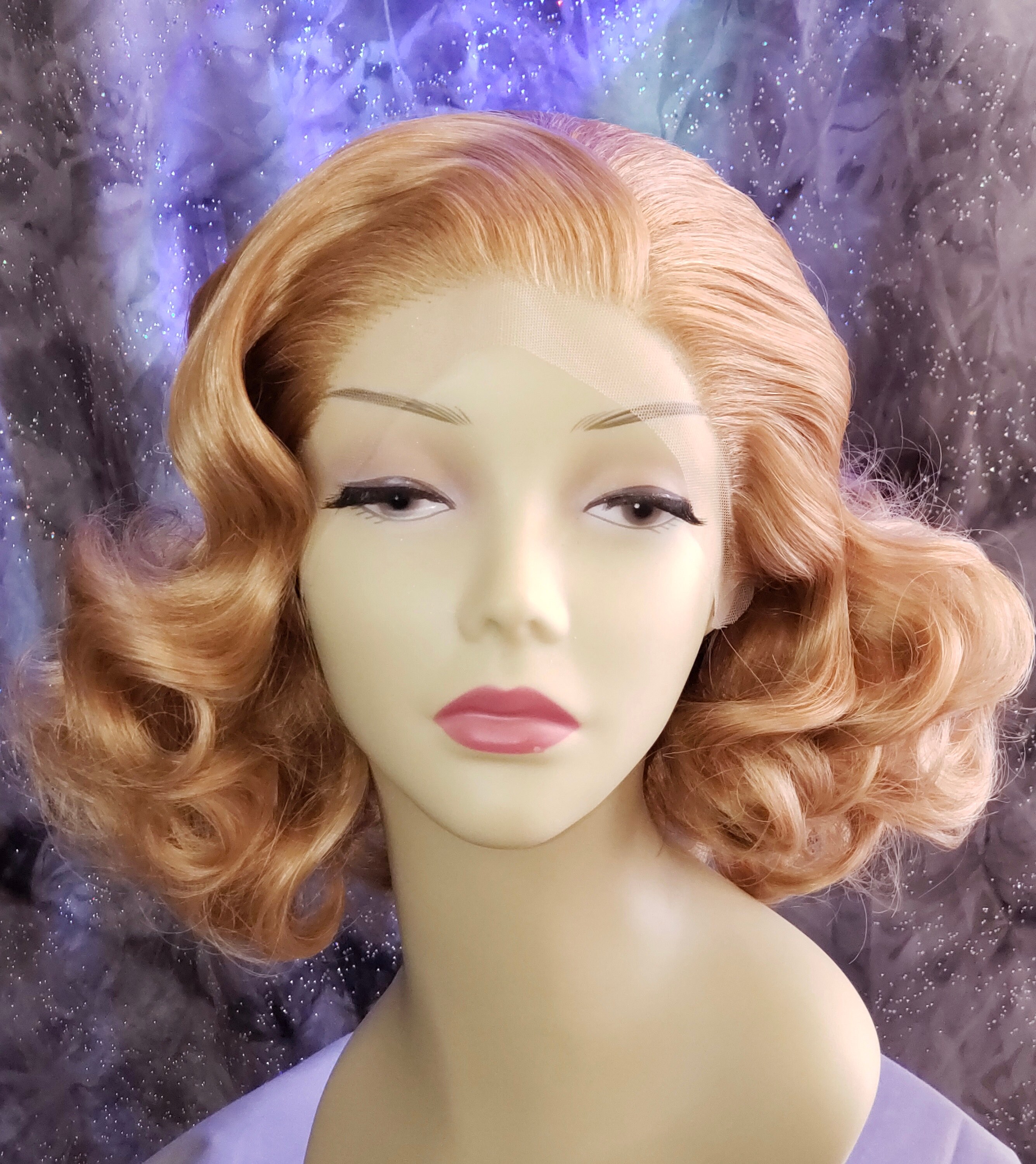 blonde 1930s wig