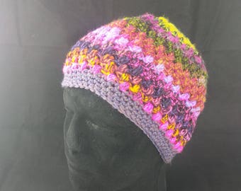 Puff Hat - made from assorted wool blends