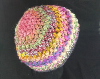 Puff Hat - made from assorted wool blends