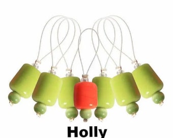 Holly Knitter's Pride - Zooni Stitch Markers