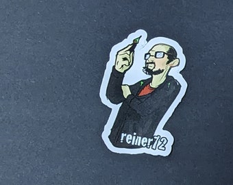 Reiner72 2.5" sticker - the man, the legend