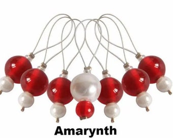 Amaranth Knitter's Pride - Zooni Stitch Markers