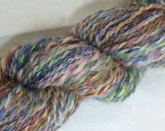 Mohair Candy Handspun Yarn - 114 yards - DK