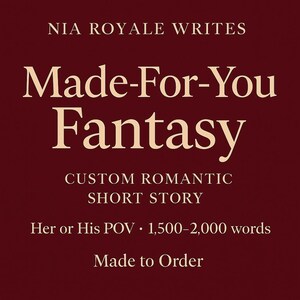 Spersonalizowana krótka historia romantyczna – spersonalizowany punkt widzenia | Średniej długości pikantna fikcja | Cyfrowa opowieść fantasy