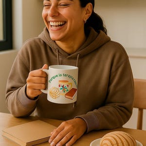 Self-Care Cafecito Mug – Porque la Terapia Cuesta Funny Latina Coffee Cup, Spanglish Mental Health Gift