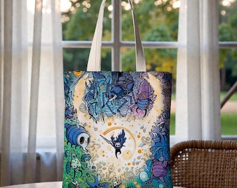 Bolso de mano Silksong Art de Hollow Knight, bolso de hombro de lona estilo anime, bolso de compras ecológico