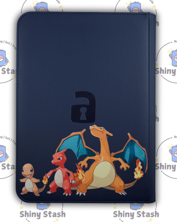 Custom Mega Charizard Print Pokmon Binder, Vault X 9 Pocket - Etsy