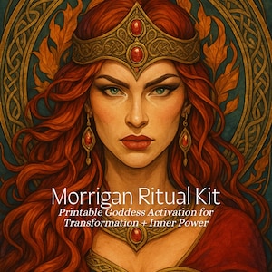 Morrigan Goddess Activation for Transformation and Inner Power
