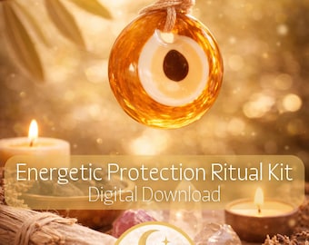 Energetische beschermingsritueelkit voor empathen | Heilige reset (digitale download)