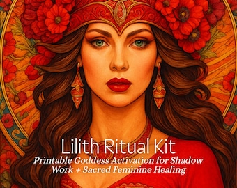 Ativação da Deusa Lilith para Trabalho de Sombra e Cura Feminina Sagrada