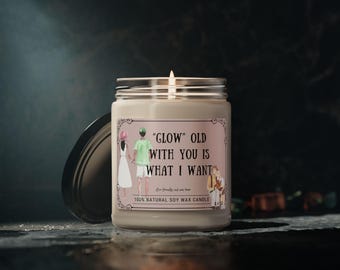 Luce quando ti rendi conto, candela romantica, regalo per San Valentino, candela per coppie, regalo per lui, candele profumate, cera di cocco e albicocca, 9 once - Italia