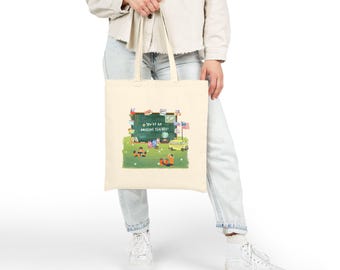 Teacher Appreciation Tote Bag, Gift for Educator, Canvas Bag for School, Thank You Teacher, Grateful Tote, Personalized Teacher Gift