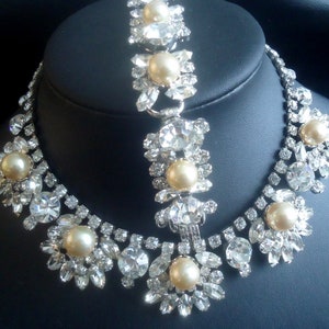 Delizza and Elster A/k/a Juliana Pearl and Ice Rhinestone Necklace and ...
