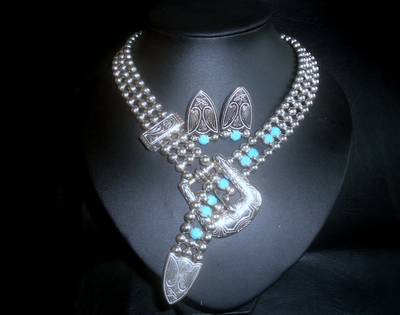Delizza and Elster A/k/a Juliana Silver Tone Rhodium Plate  display picture 1