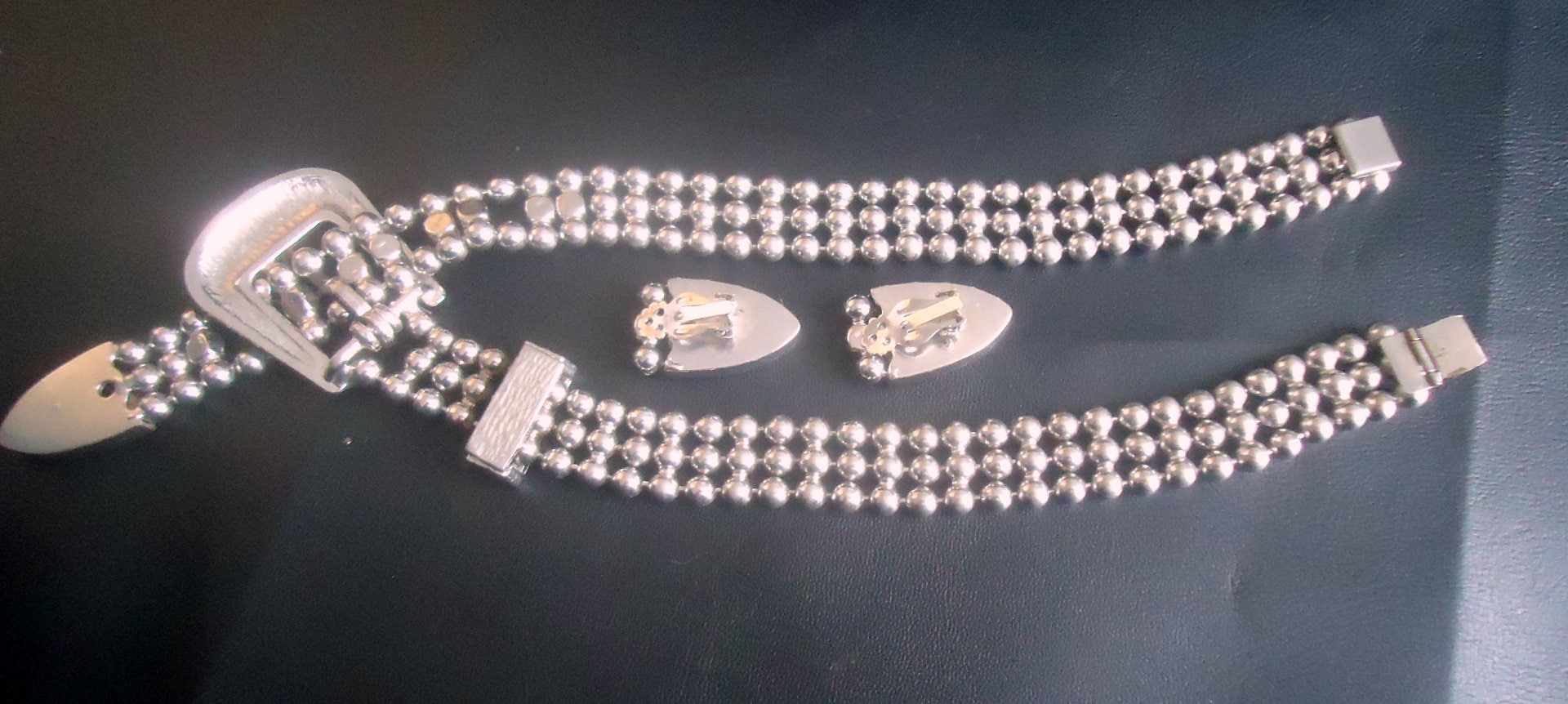 Juliana Jewelry DeLizza & Elster Ram Head Part of Belt Necklace Delizza and Elster A/k/a Juliana Silver Tone Rhodium Plate  main image 4