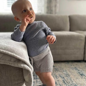 Instant Download Honeycomb Bloomers PDF Pattern. Knit Baby Bloomers PDF Pattern.