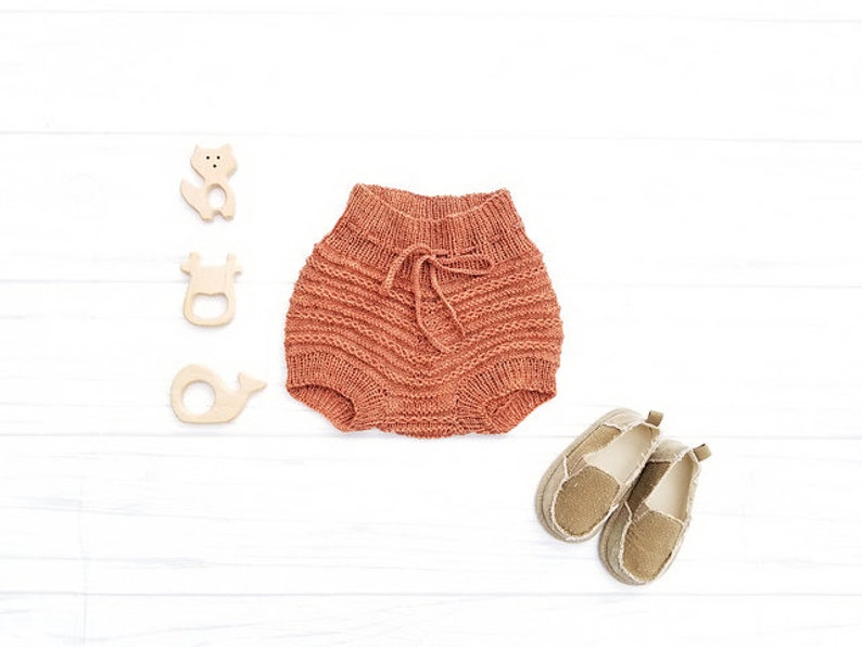 Wool Baby Bloomers. Hand Knit Baby Boy Bloomers. Baby Boy Etsy