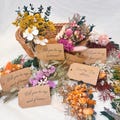 Mini Dried Flower Bouquet, Bridesmaid Proposal Gift, Will You Be My Bridesmaid, Maid of Honour Gift Idea, Boho Wedding Dried Flowers Bouquet