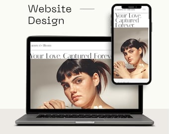 Custom Website Design – Site Built for You – Transferred with Login – Perfect for Small Business or Creatives