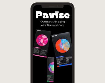 Pavīse Skincare Instagram Story Templates | 7 Fully Editable Canva Designs for Beauty Brands, Estheticians & Skincare Businesses