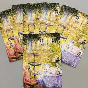 Ephemera playing cards Tea Time