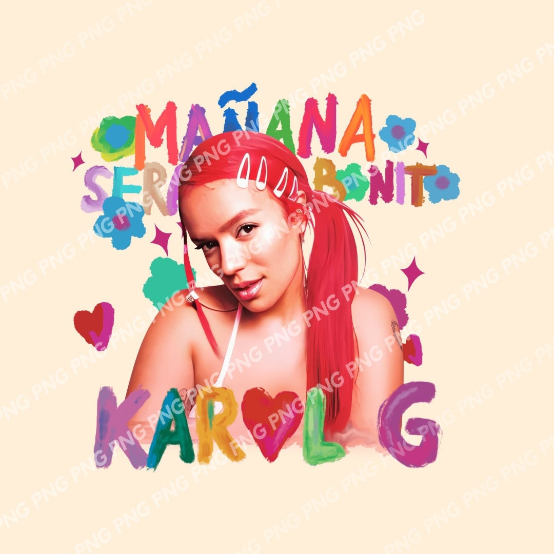 Karol G New Album Cover Mañana Será Bonito High Quality Etsy