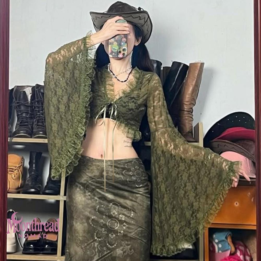 トップス digne / sheer shirt - moss green Men's Classic T-shirt in Moss Green | Sunspel