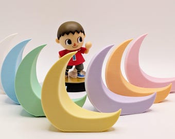 Figura de silla de media luna / Animal Crossing / Figuras de videojuegos
