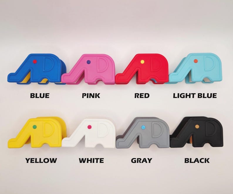 Elephant Slide Figurine | Animal Crossing | Video Game Figures image 3