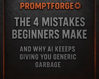 The 4 Mistakes Beginners Make with ChatGPT | AI Tools (and Exactly How to Fix Them)