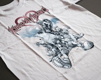 Kingdom Hearts Logo Men's White T-shirt