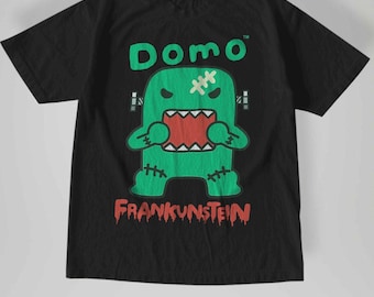 Domo Fran Kun Stein Tee - Halloween Frankenstein T-shirt