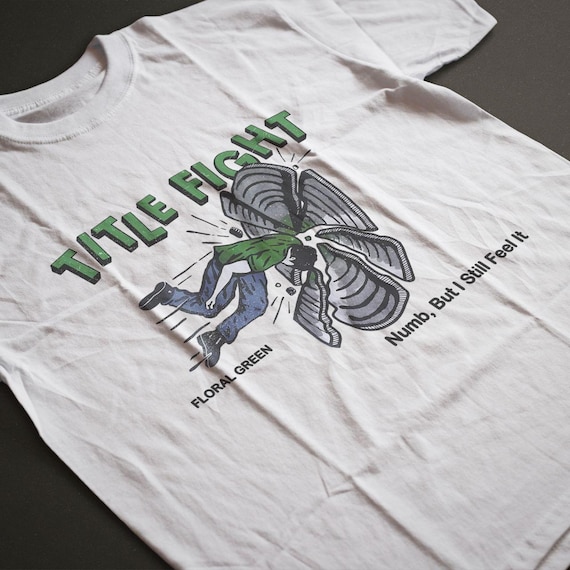Rare Title Fight band Full Size 100% Cotton Shirt
