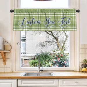 Vintage Country Style Curtains, Cafe Curtain, kitchen farmhouse curtains. French Bedroom Valance,Bathroom Curtains , Window Treatments
