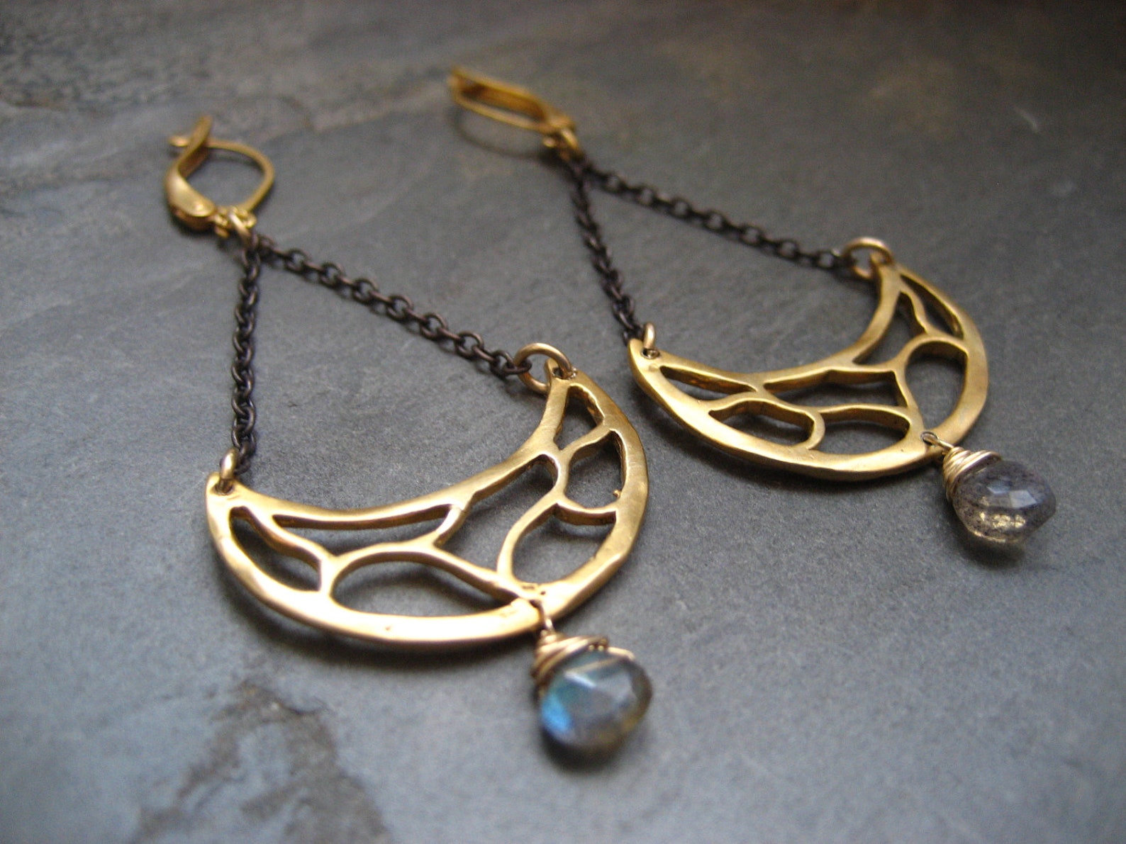 Labradorite Chloe Earrings main image 0