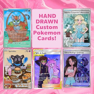 Customize Pokemoncard Full Art - Etsy