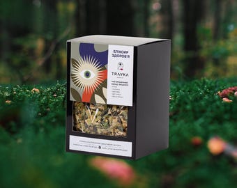 Organic Blueberry Herbal Tea, Linden Acacia Wellness Blend, Loose Leaf Energy Infusion
