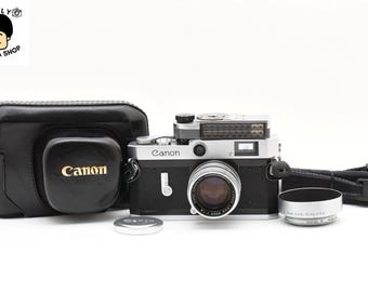 Canon P Rangefinder Original Black Paint Camera With Canon Canon P Rangefinder Original Black Paint Camera With Canon