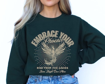 Phoenix Spark of the Everflame Sweatshirt: Officially Licensed Bookish Merch