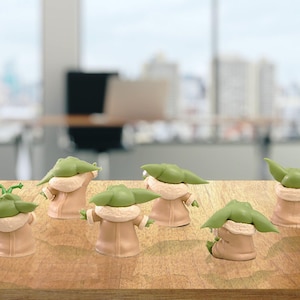 Set of 6pcs Funny Baby Yoda Figures, Grogu Figures, Yoda Mini Action Figure, Perfect Gift for Baby Yoda Lovers, Toy Figurine. image 3