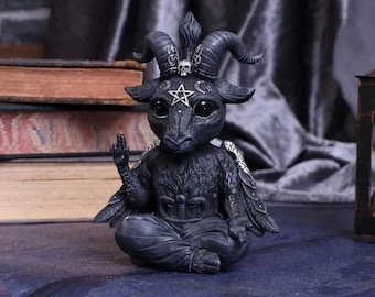 Baphoboo, New Halloween Ornament, Resin Crafts, Animal Sculpture Window Desktop Decoration