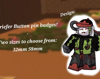 Griefer Roblox Blocktales Speld badges/knoppen!