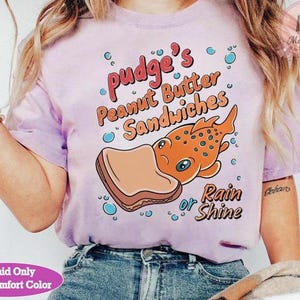 Disney Lilo and Stitch Pudge Controls The Weather Sandwich T-Shirt, Crop Top, Disneyland Matching Family Tee, Lilo & Stitch Movie 2025, WDW