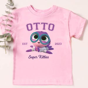 Retro 90s Disney Super Kitties Tee, Crop Top, Matching Cat Shirt, Vintage Cartoon Design, Disney 2025 Trip Gift, Kids and Adults