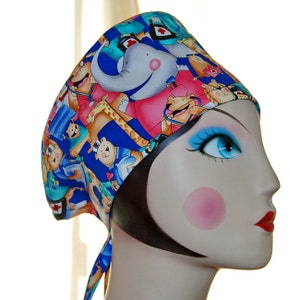 Animal Hospital Classic Men&#39;s Style Surgical Cap by Nurseheadwear
