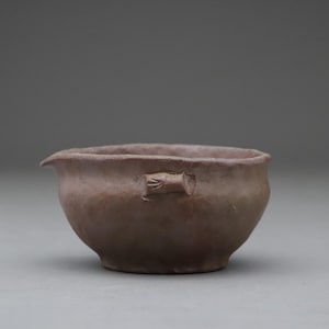 Yuzamashi | Japanese Pottery | Water Cooler | Handmade Rustic Wabi Sabi | Sencha Tea Ceremony | Signed Studio Potter | Brown Clay Teaware JP