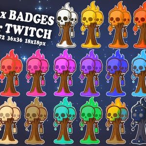 16x Objeto de INSIGNIAS de Twitch | Muerto a la luz del día
